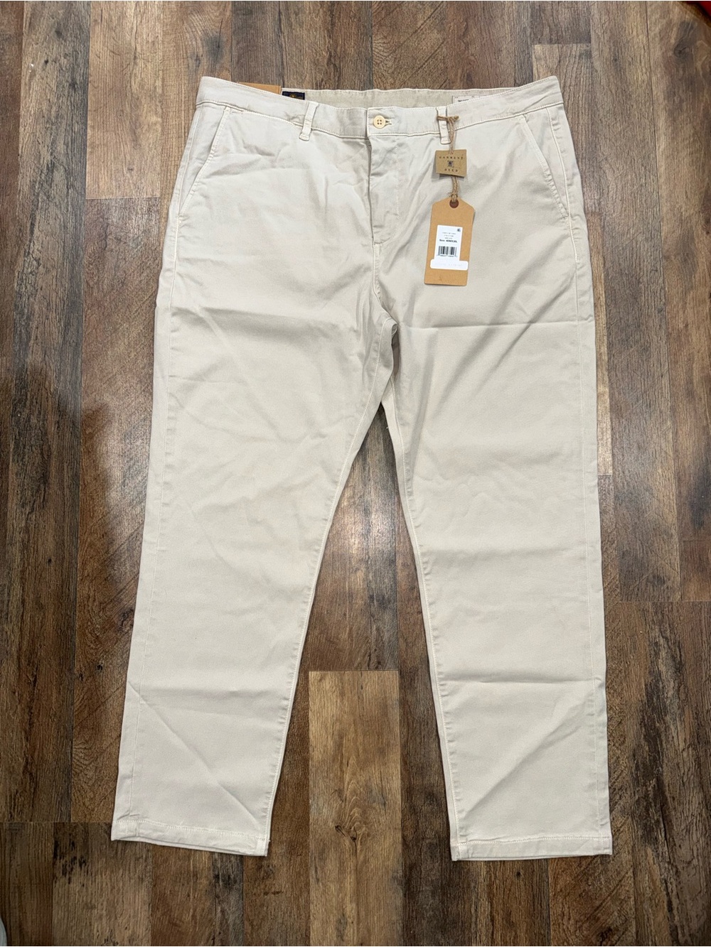 NWT Faherty Coastline Chino- Stone 40x30